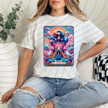The Overthinker Tarot Direct-To-Film Transfer